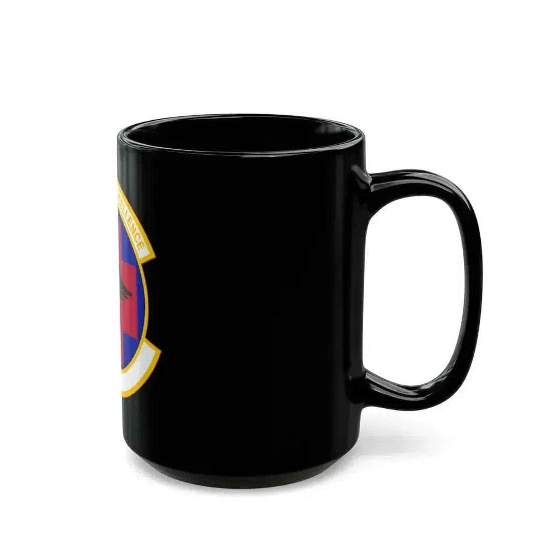 61 Medical Squadron AFSPC (U.S. Air Force) Black Coffee Mug - Go Mug Yourself