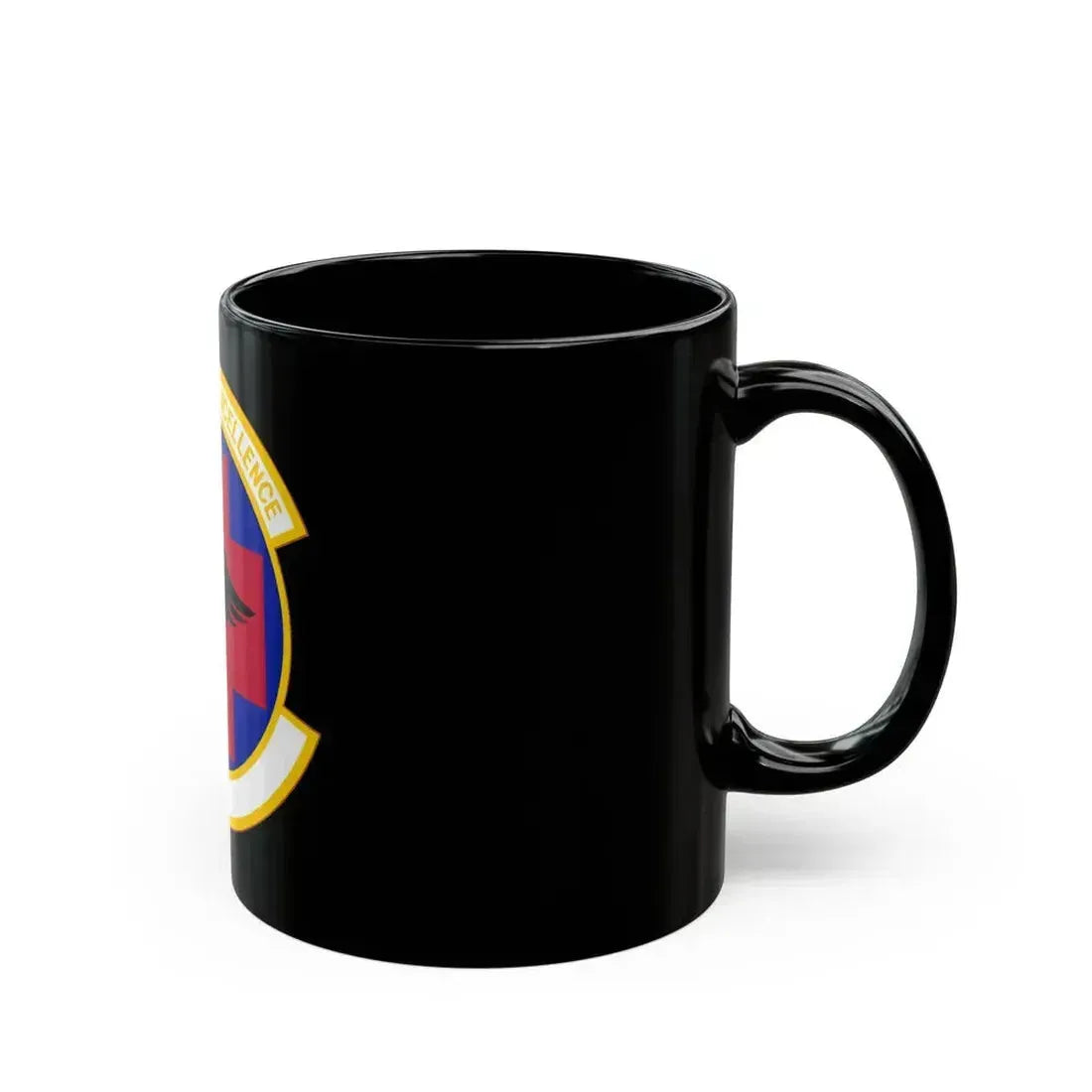 61 Medical Squadron AFSPC (U.S. Air Force) Black Coffee Mug - Go Mug Yourself