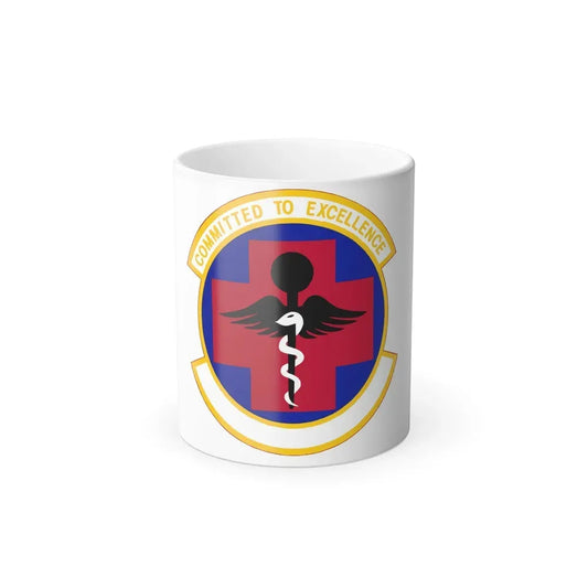 61 Medical Squadron AFSPC (U.S. Air Force) Color Changing Coffee Mug 11oz - Go Mug Yourself
