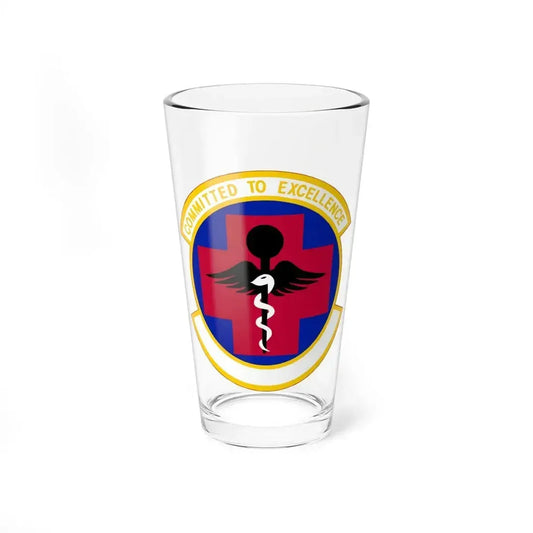 61 Medical Squadron AFSPC (U.S. Air Force) Pint Glass 16oz 16oz - Go Mug Yourself