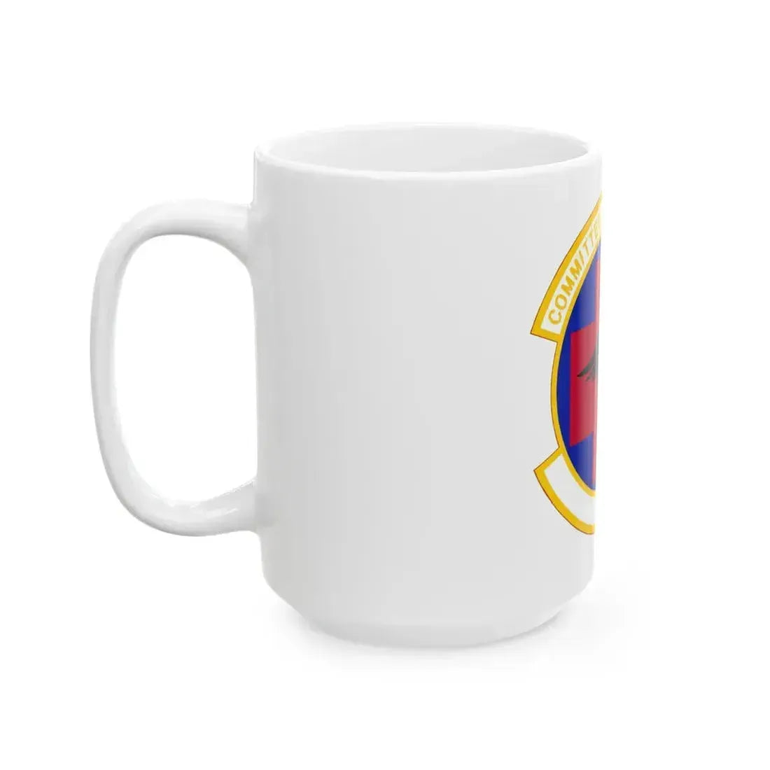 61 Medical Squadron AFSPC (U.S. Air Force) White Coffee Mug - Go Mug Yourself