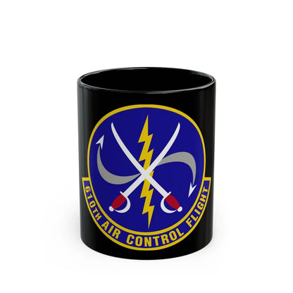 610 Air Control Flight PACAF (U.S. Air Force) Black Coffee Mug-11oz-Go Mug Yourself