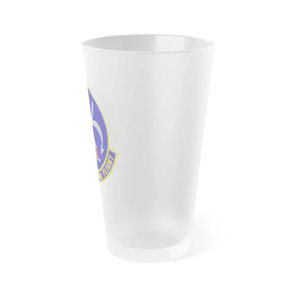 610 Air Control Flight PACAF (U.S. Air Force) Frosted Pint Glass 16oz-Go Mug Yourself