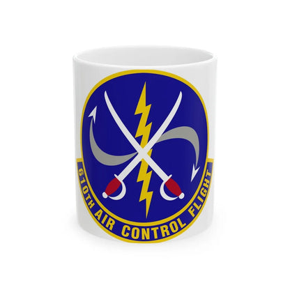 610 Air Control Flight PACAF (U.S. Air Force) White Coffee Mug-11oz-Go Mug Yourself