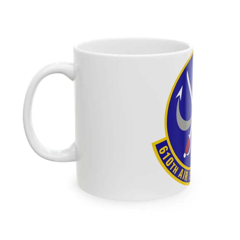 610 Air Control Flight PACAF (U.S. Air Force) White Coffee Mug-Go Mug Yourself