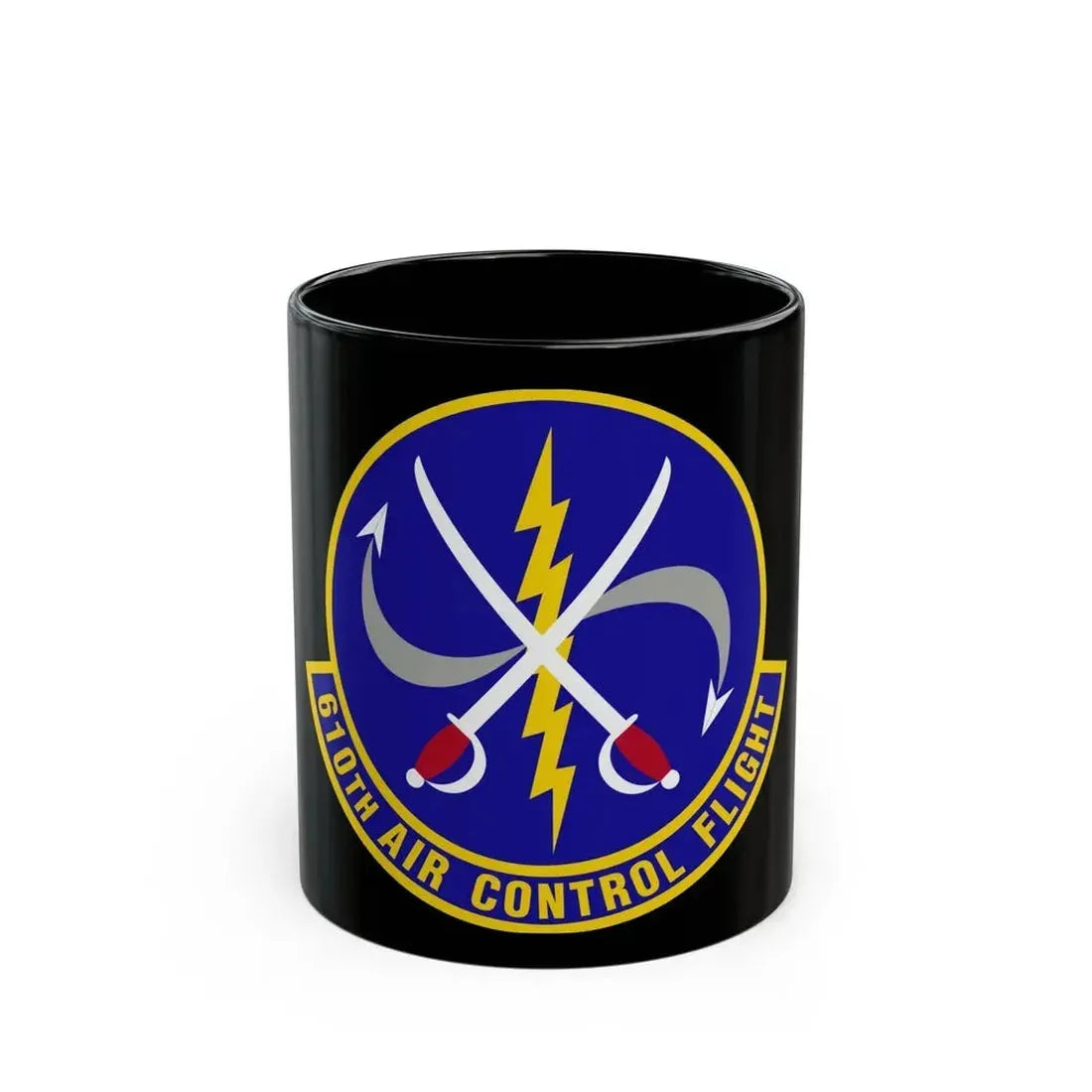 610 Air Control Flight PACAF (U.S. Air Force) Black Coffee Mug 11oz - Go Mug Yourself