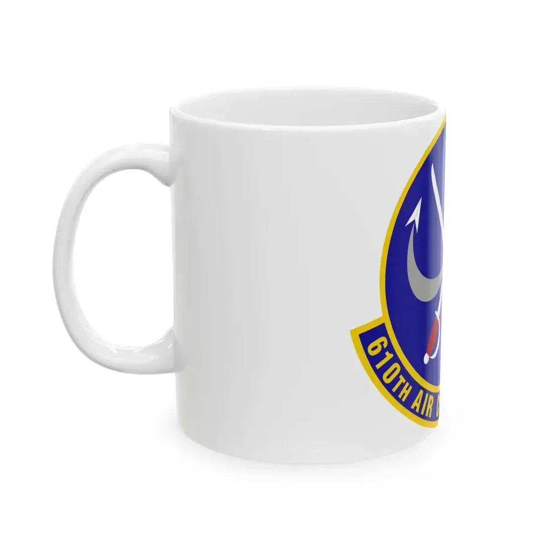 610 Air Control Flight PACAF (U.S. Air Force) White Coffee Mug - Go Mug Yourself