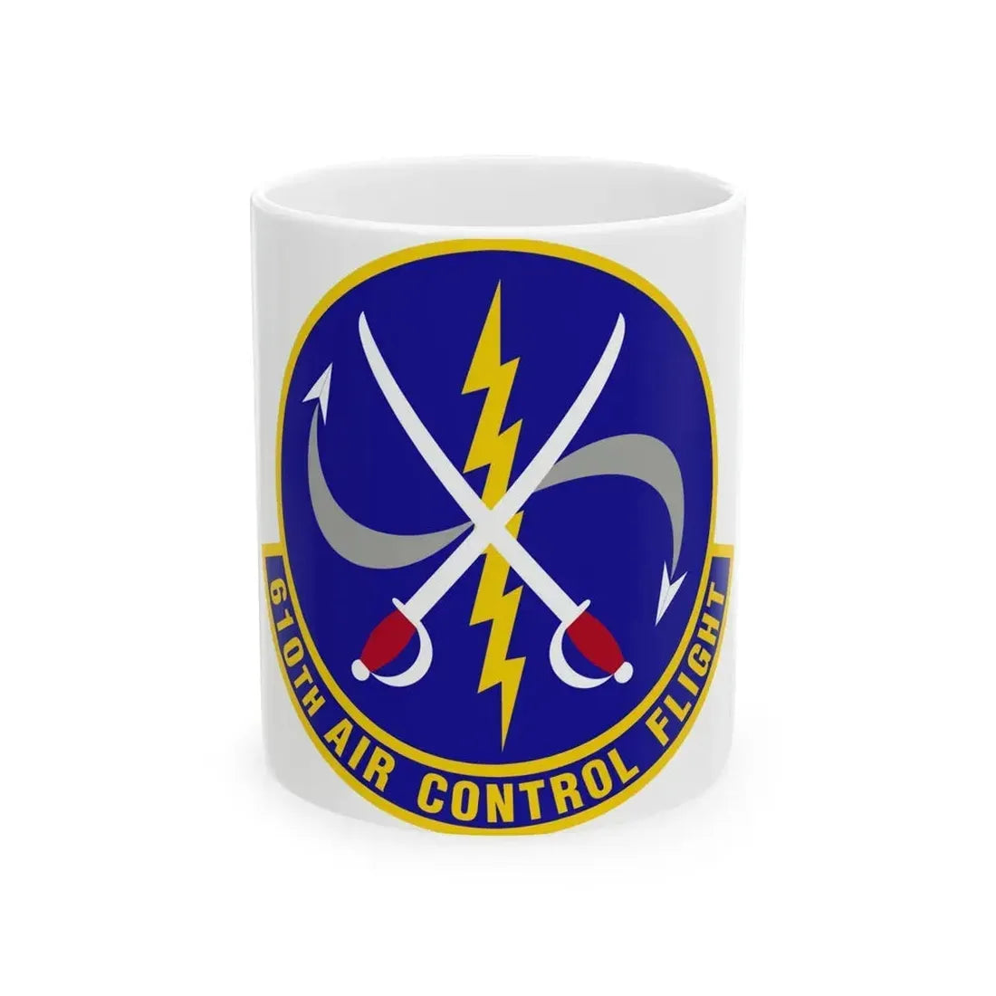 610 Air Control Flight PACAF (U.S. Air Force) White Coffee Mug - Go Mug Yourself