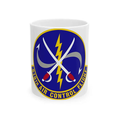 610 Air Control Flight PACAF (U.S. Air Force) White Coffee Mug - Go Mug Yourself