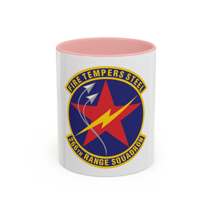 266th Range Squadron (U.S. Air Force) Accent Coffee Mug
