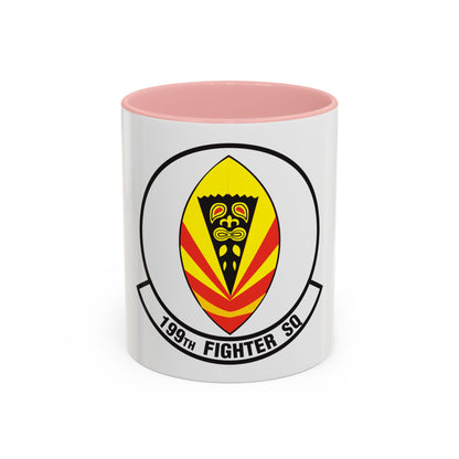 199 Fighter Squadron (U.S. Air Force) Accent Coffee Mug