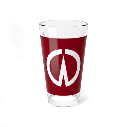 Flag of Sanyo Yamaguchi 1956-2005 (Japan) Pint Glass 16oz