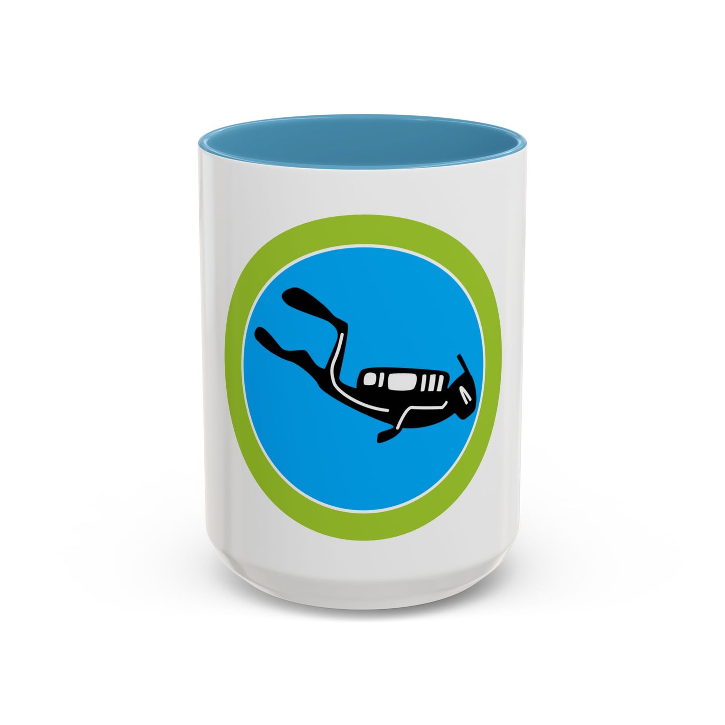 Scuba Diving (Boy Scout Merit Badge) Accent Coffee Mug