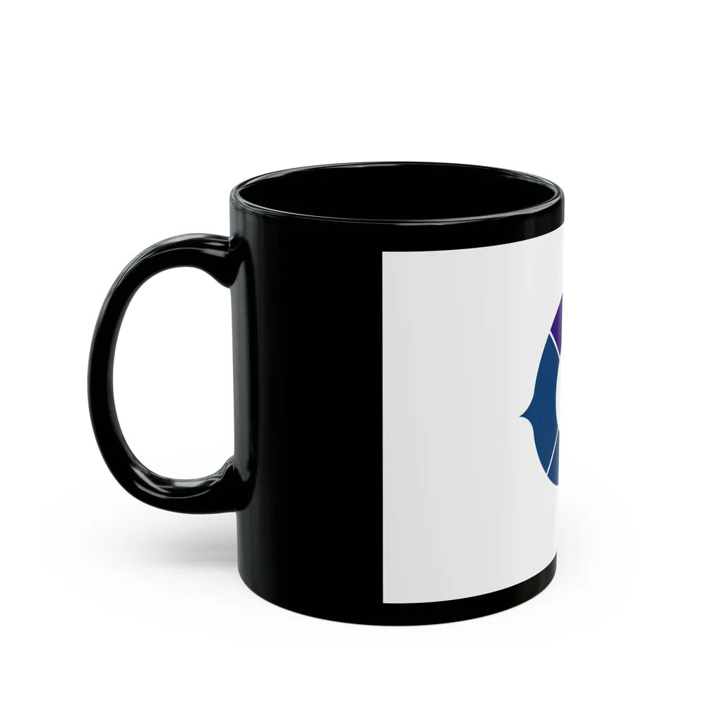 Flag of Toyonaka Osaka Japan - Black Coffee Mug-Go Mug Yourself