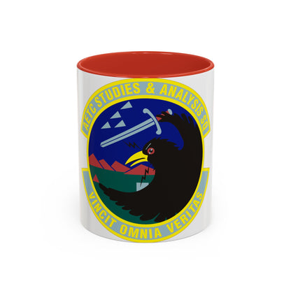 AETC Studies & Analysis Squadron (U.S. Air Force) Accent Coffee Mug