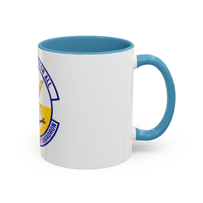 633d Force Support Squadron (U.S. Air Force) Accent Coffee Mug