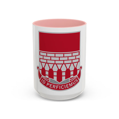 12 Engineer Battalion (U.S. Army) Accent Coffee Mug