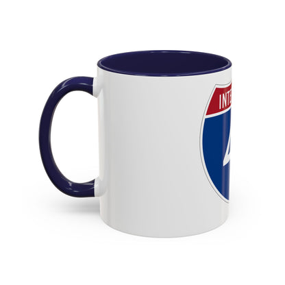 Interstate 41 (U.S. Highways) Accent Coffee Mug