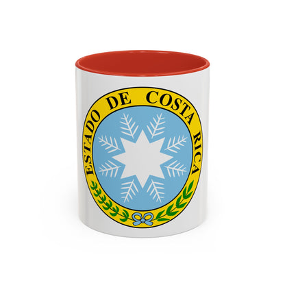 Coat of arms of Costa Rica (1840-1842) - Accent Coffee Mug