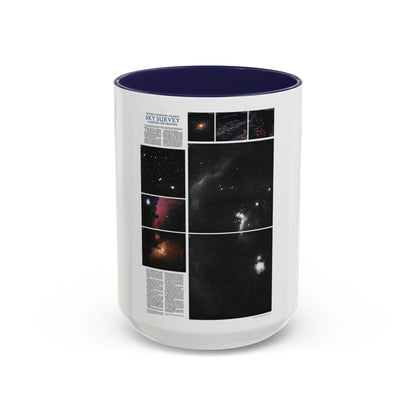 Heavens, The - Palomar Sky Survey (1983) (Map) Accent Coffee Mug