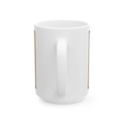 A Pontoon Boat On Wheels (U.S. Civil War) White Coffee Mug