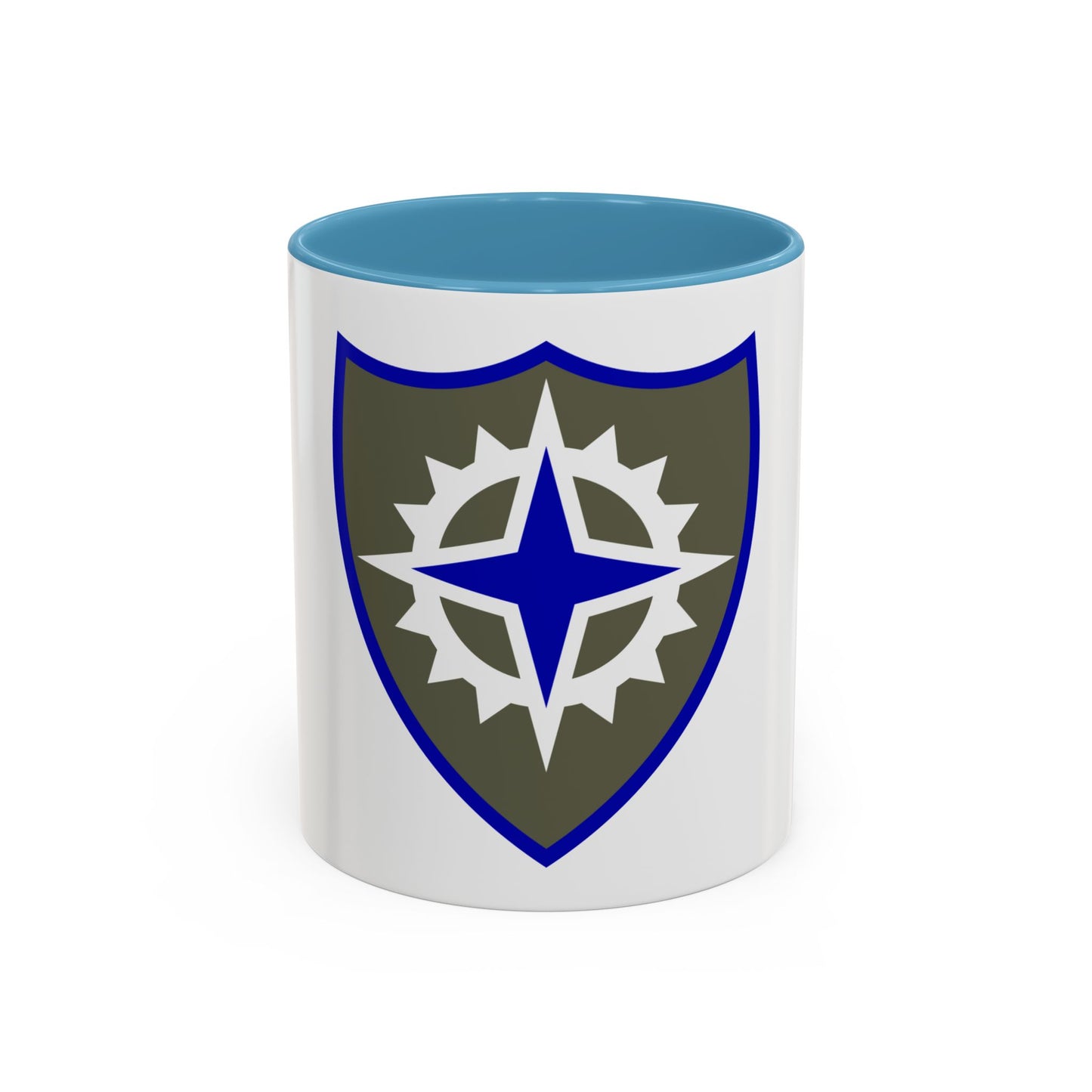 XVI Corps (U.S. Army) Accent Coffee Mug