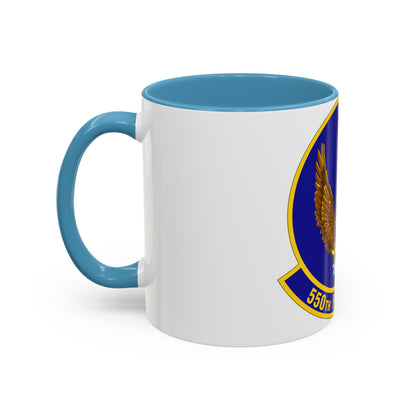 550 Fighter Squadron AETC (U.S. Air Force) Accent Coffee Mug