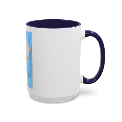 South America (1992) (Map) Accent Coffee Mug