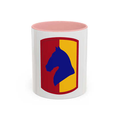 138 Field Artillery Brigade (U.S. Army) Accent Coffee Mug
