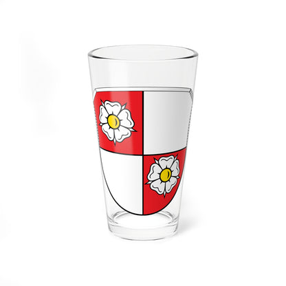 DEU Altertheim Unterfranken COA (Germany) (Coat of Arms) Pint Glass 16oz