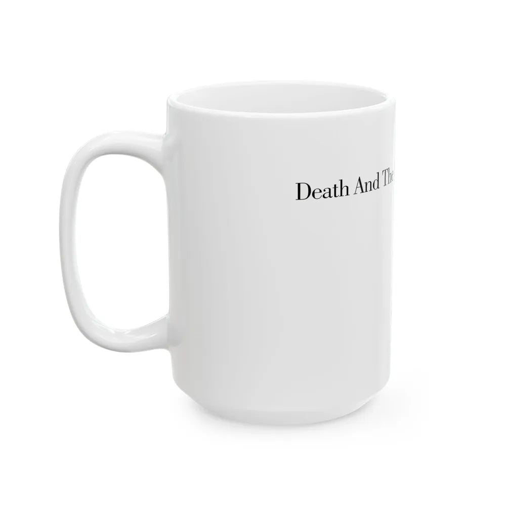 Death and the Fiery-Eyed Cat, This Week Magazine, December 7, 1958 - White Coffee Mug-Go Mug Yourself