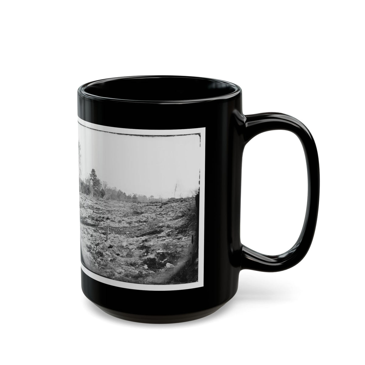 Cold Harbor, Va. View Of The Battlefield (U.S. Civil War) Black Coffee Mug