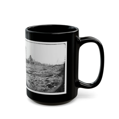Cold Harbor, Va. View Of The Battlefield (U.S. Civil War) Black Coffee Mug