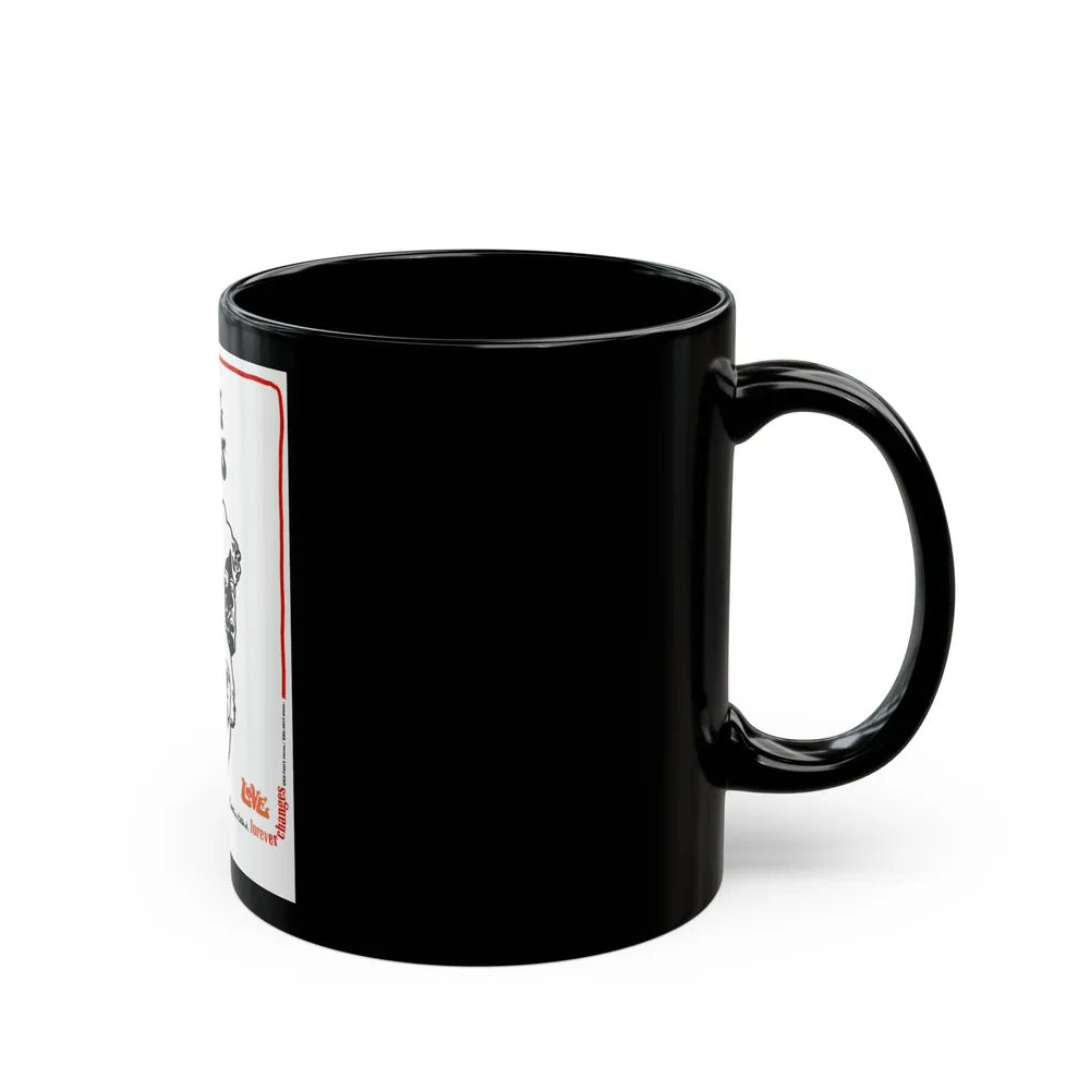 Love 1968 (Music Poster) Black Coffee Mug-Go Mug Yourself