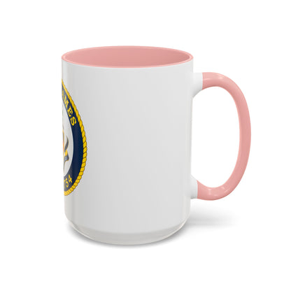 USCGC James WMSL 754 (U.S. Coast Guard) Accent Coffee Mug