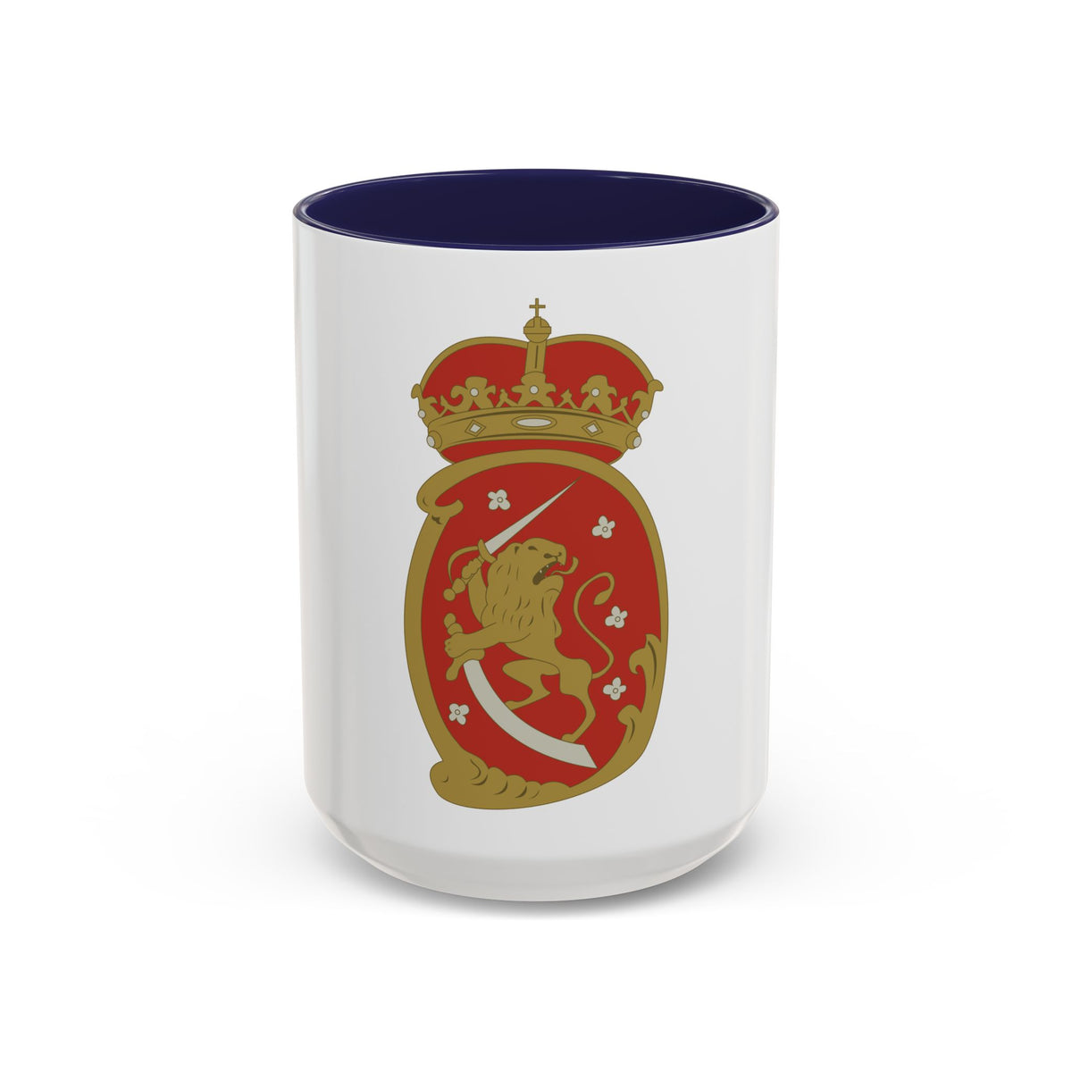 Coat of arms of Swedish Finland - Accent Coffee Mug