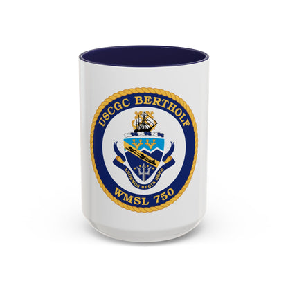 USCGC Bertholf WMSL 750 (U.S. Coast Guard) Accent Coffee Mug