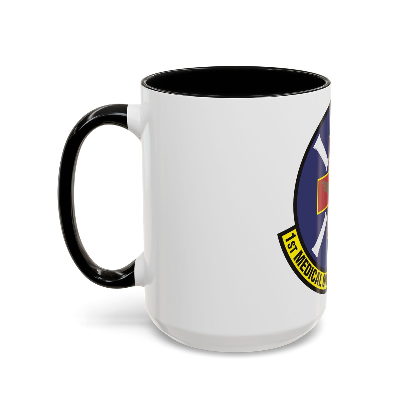 1st Medical Operations Squadron (U.S. Air Force) Accent Coffee Mug