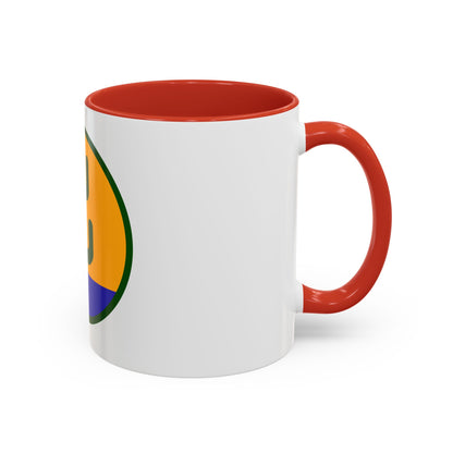 US 103rd Infantry Division (U.S. Army) Accent Coffee Mug