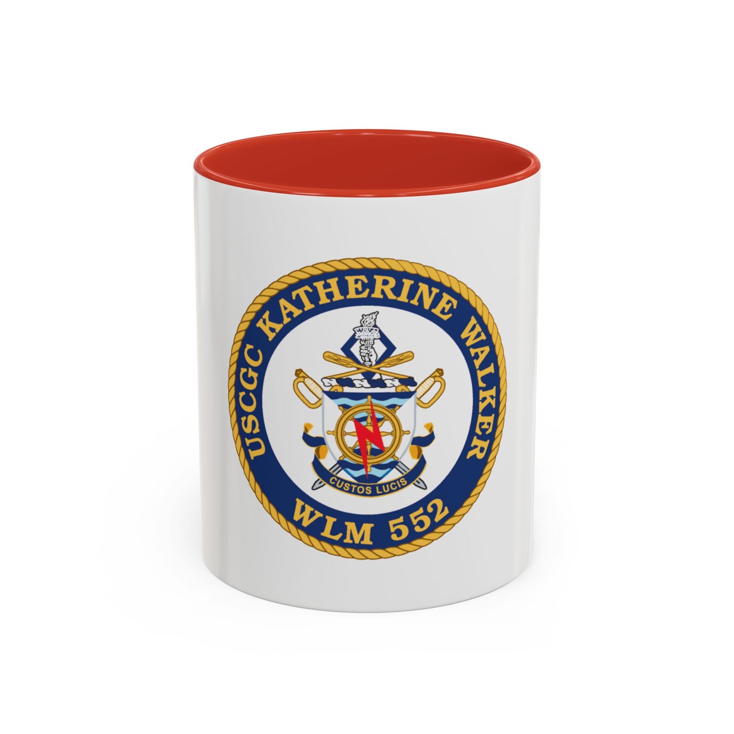 USCGC Kathrine Walker WLM 552 (U.S. Coast Guard) Accent Coffee Mug