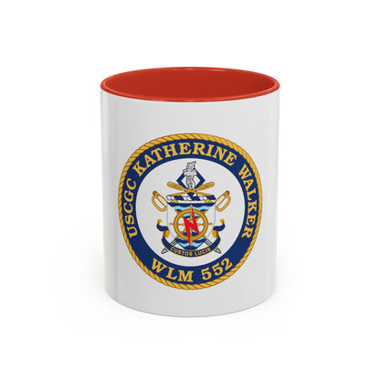 USCGC Kathrine Walker WLM 552 (U.S. Coast Guard) Accent Coffee Mug