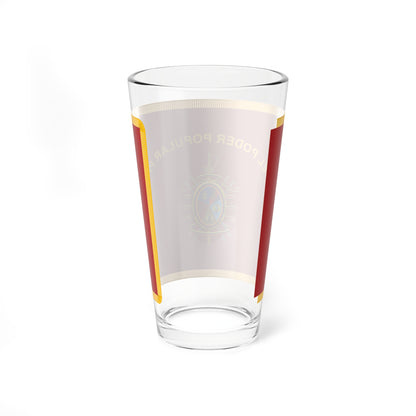 Flag of the Ministry of Defense Venezuela (Venezuela) Pint Glass 16oz