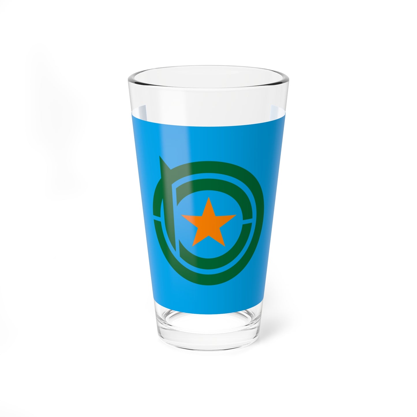 Flag of Kamiyūbetsu Hokkaido 1968-2009 (Japan) Pint Glass 16oz