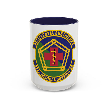 374th Medical Support Squadron (U.S. Air Force) Accent Coffee Mug