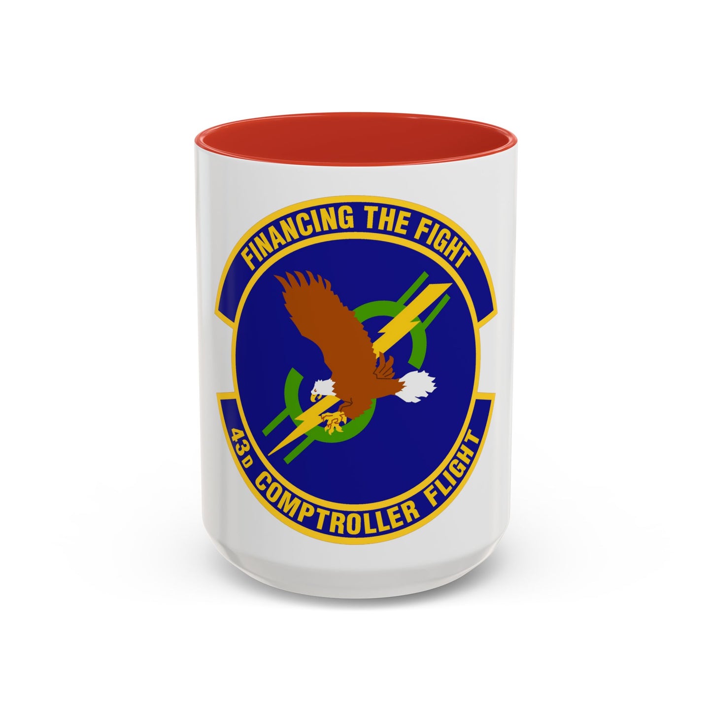 43d Comptroller Flight (U.S. Air Force) Accent Coffee Mug