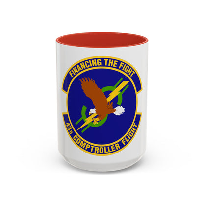 43d Comptroller Flight (U.S. Air Force) Accent Coffee Mug
