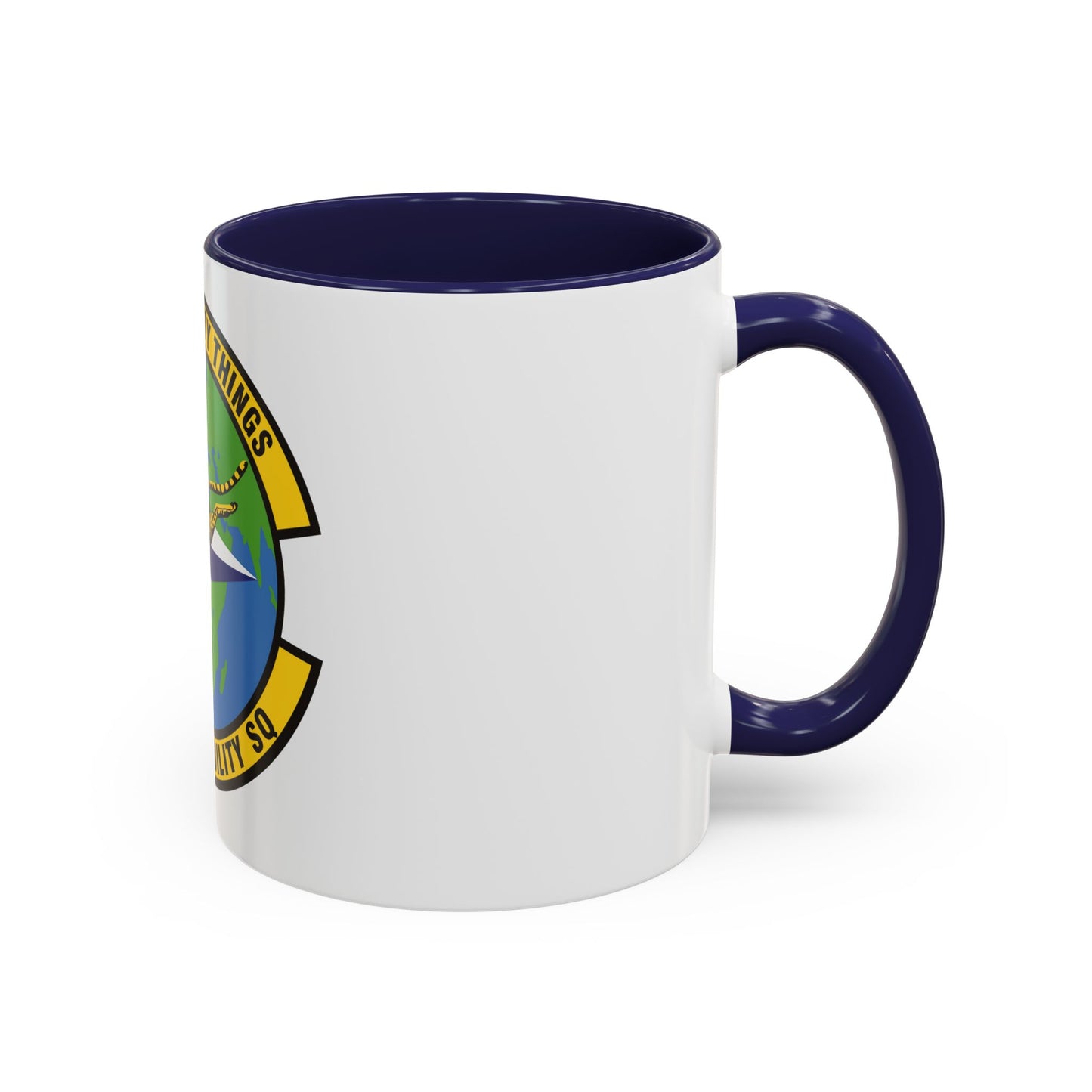 86th Air Mobility Squadron (U.S. Air Force) Accent Coffee Mug