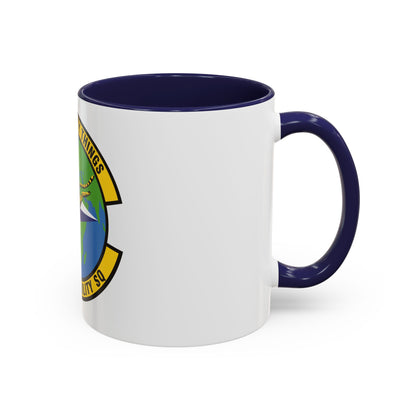 86th Air Mobility Squadron (U.S. Air Force) Accent Coffee Mug