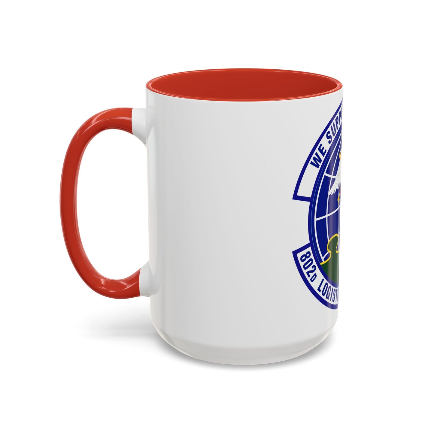 802d Logistics Readiness Squadron (U.S. Air Force) Accent Coffee Mug