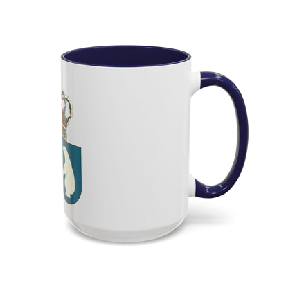 Coat of arms of the County of Greenland - Accent Coffee Mug